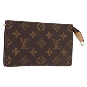LOUIS VUITTON Monogram Bucket PM Accessory Pouch LV Auth 155367